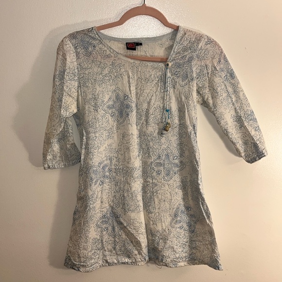 Sundance style one of a kind tunic: lightweight, boho, goregous! - Picture 1 of 7